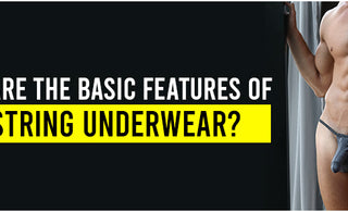 What are the basic features of g-string underwear?