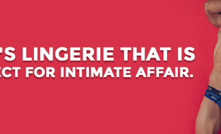 Men's lingerie that is perfect for an intimate affair