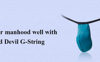 Hold your manhood well with Good Devil G-String